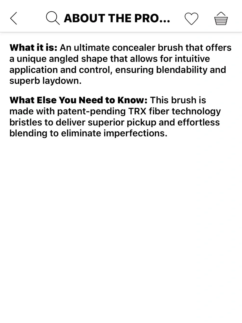 Pat McGrath Labs Skin Fetish Sublime Perfection Angled Concealer Brush